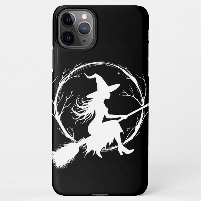 Coque iPhone Sorcière dans l'affaire de téléphone de vol (Dos)