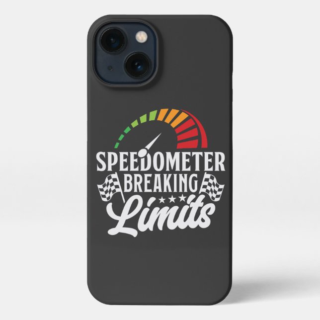 Coque iPhone Speedmeter Breaking Formula  (Verso)