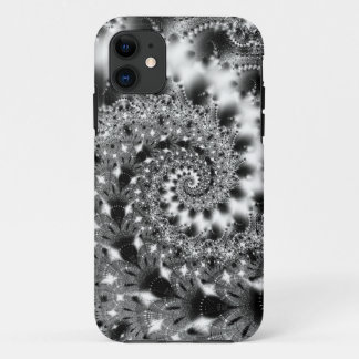Coque iphone spiral noir&blanc