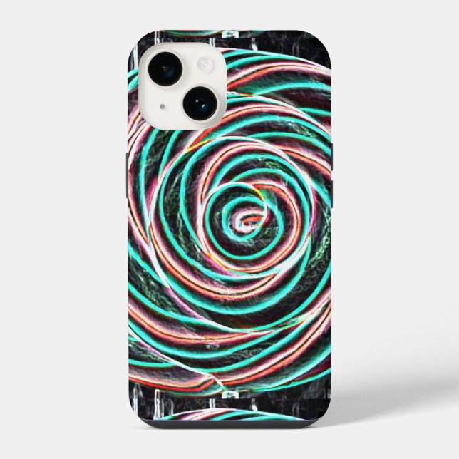 Coque iPhone Spirale spatiale (Verso)