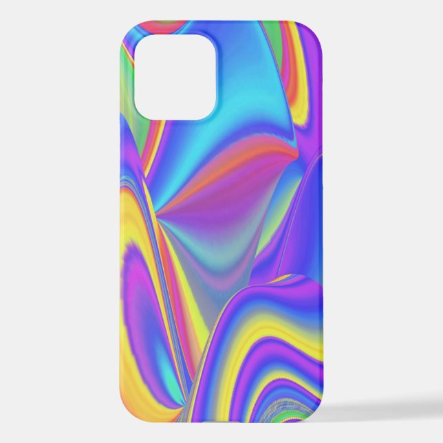 Coque iPhone Spirit of Summer Breeze, Rainbowart Abstrait 3D (Verso)