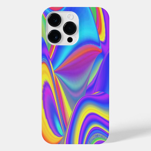 Coque iPhone Spirit of Summer Breeze, Rainbowart Abstrait 3D (Verso)