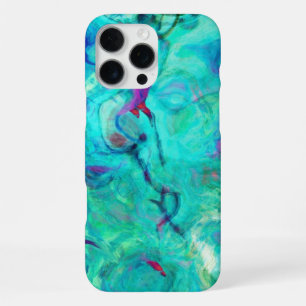 Coque iPhone 16 Pro Max Sprée d'eau violette