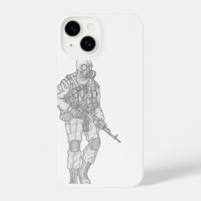 Coque iPhone Stalker art phonecase (Verso)