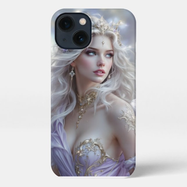 Coque iPhone Starlight Grace - Princesse céleste de l'aube (Verso)