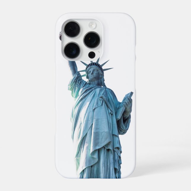 Coque iPhone Statue de la liberté   (Verso)