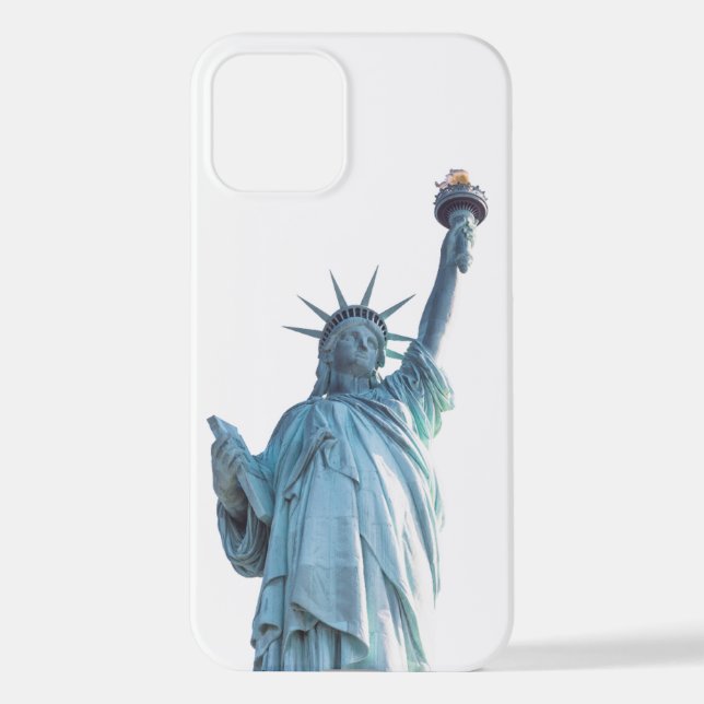 Coque iPhone Statue de la liberté (Verso)