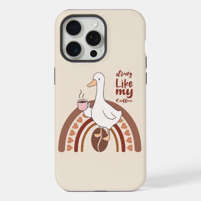 Coque iPhone Strong Coffee iPhone / iPad case (Verso)