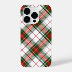 Coque Pour iPhone 14 Plus Stuart / Stewart Red Green White Plaid