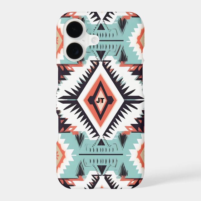 Coque iPhone Sud-ouest de l'Aztèque (Verso)