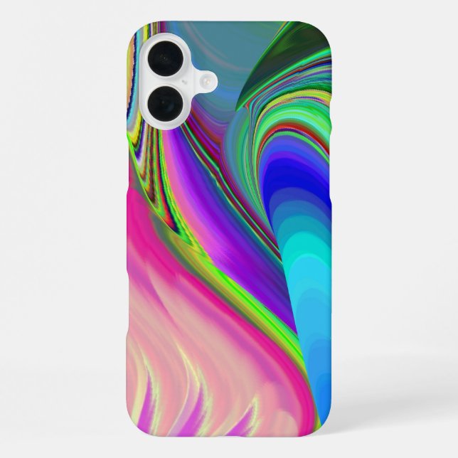 Coque iPhone Summerfeel, Rainbowart 3D Abstrait (Verso)