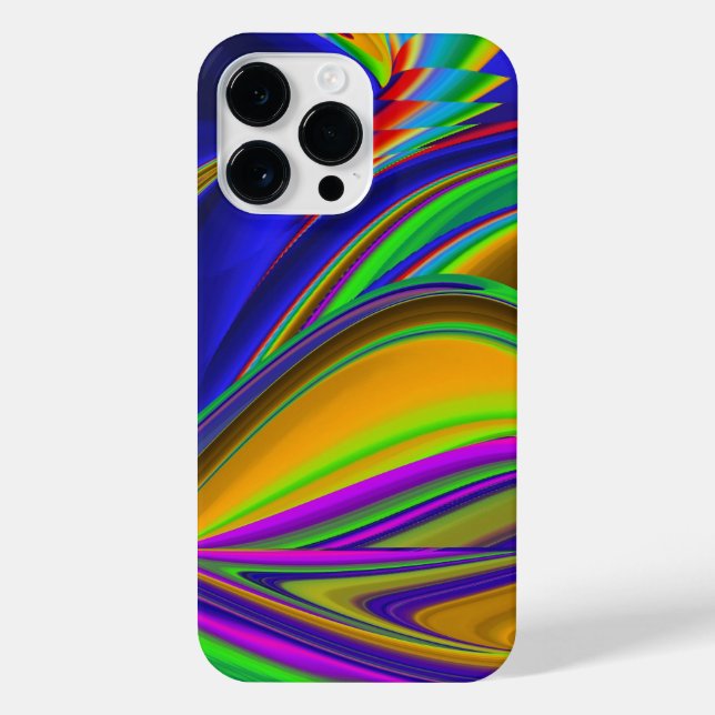 Coque iPhone Summerrainbow, Rainbowart 3D Abstrait (Verso)