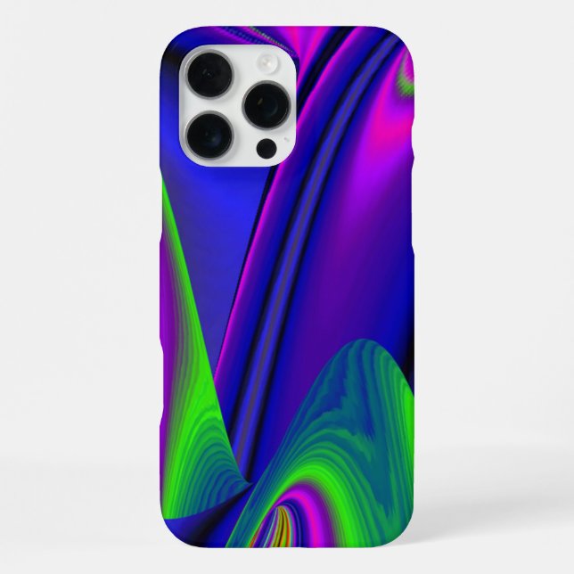 Coque iPhone Summerrainbow, Rainbowart 3D Abstrait (Verso)