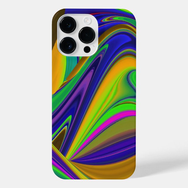 Coque iPhone Summerrainbow, Rainbowart 3D Abstrait (Verso)