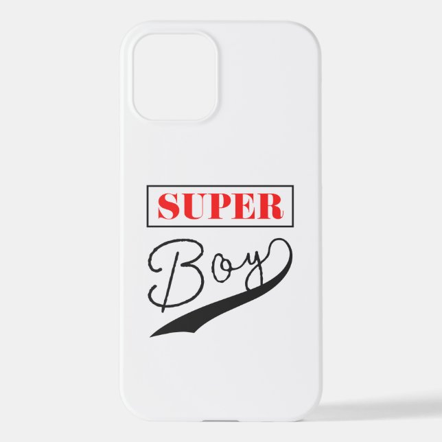 Coque iPhone Super Boy (Verso)