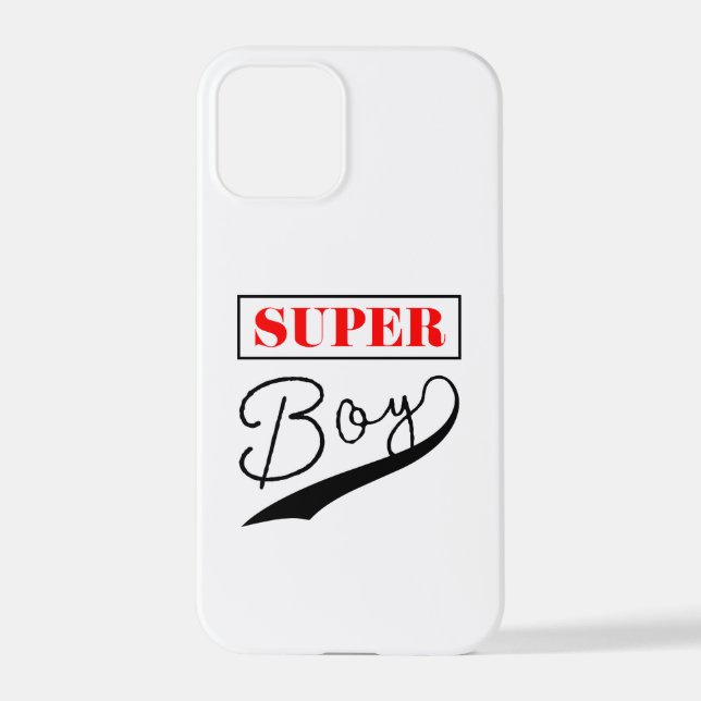 Coque iPhone Super Boy (Verso)