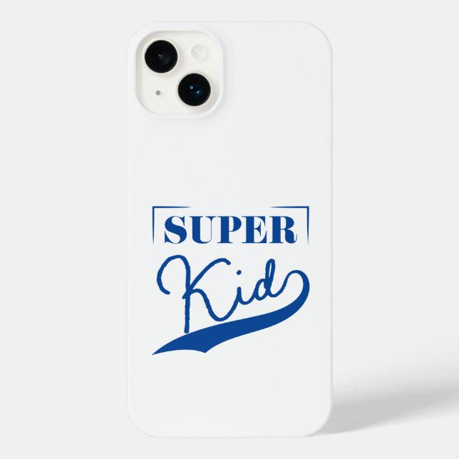 Coque iPhone Super Kid (Verso)