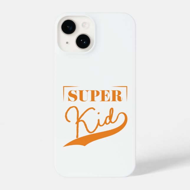Coque iPhone Super Kid (Verso)