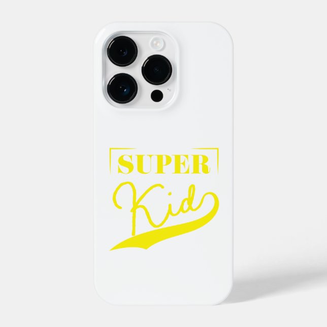 Coque iPhone Super Kid (Verso)