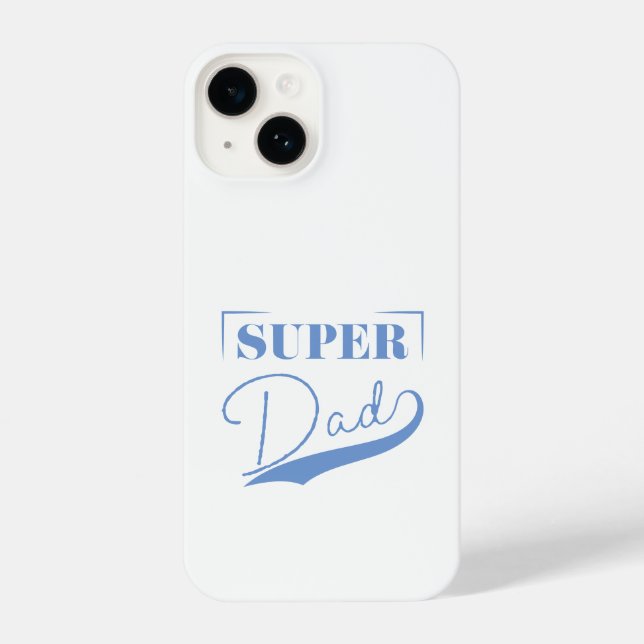 Coque iPhone Super papa (Verso)
