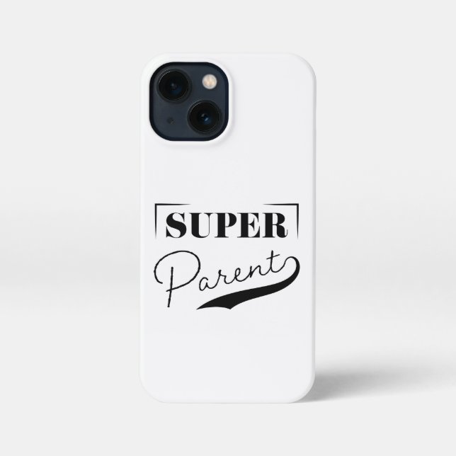 Coque iPhone Super parent (Verso)