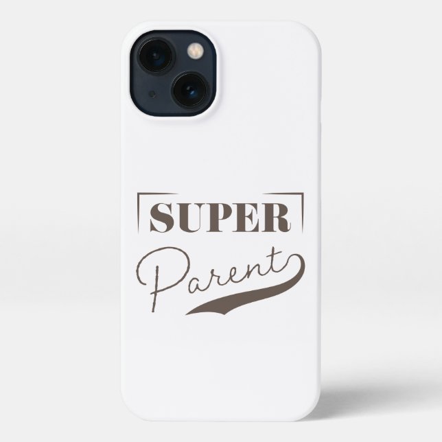 Coque iPhone Super parent (Verso)