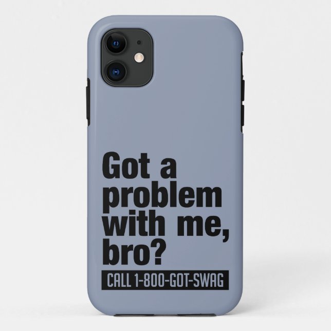 COQUE IPHONE SWAG personnalisé (Dos)