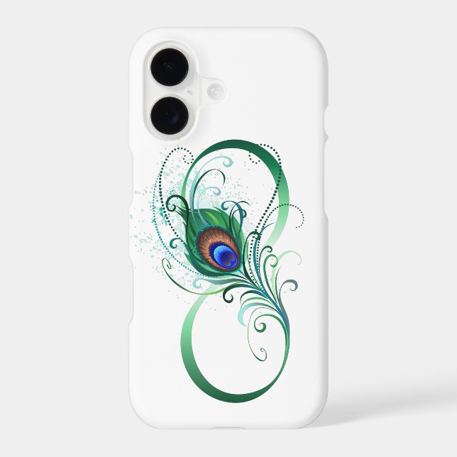 Coque iPhone Symbole de l'Infinity (Verso)