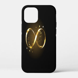 Coque iPhone 12 Mini Symbole d'infini doré