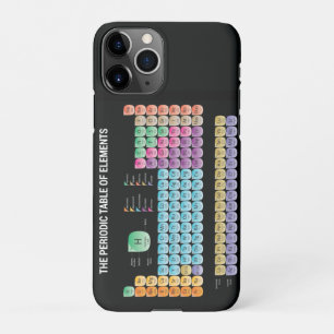 Coque iPhone 11Pro Tableau périodique des éléments