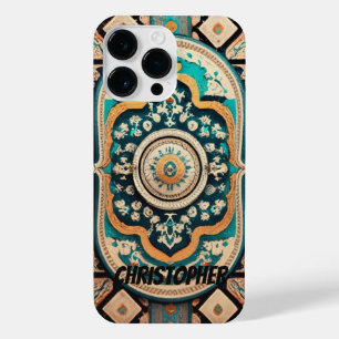 Coque Pour Pour iPhone 14 Pro Max Tapis persan coloré