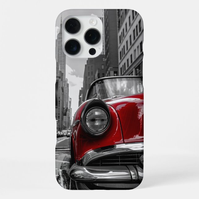 Coque iPhone Tasarım Kırmızı Araç (Verso)