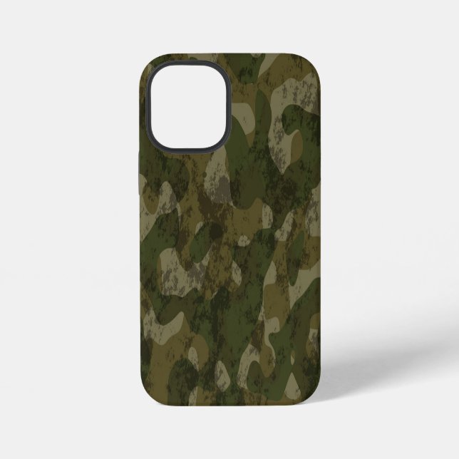 Coque iPhone Texture Camouflée (Verso)