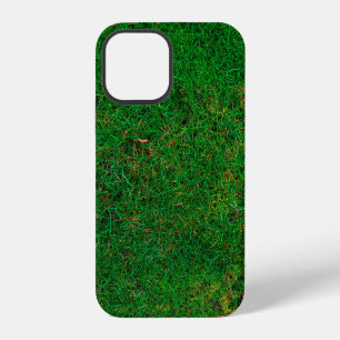 Coque iPhone 12 Texture de pelouse de gazon de prairie de jardin