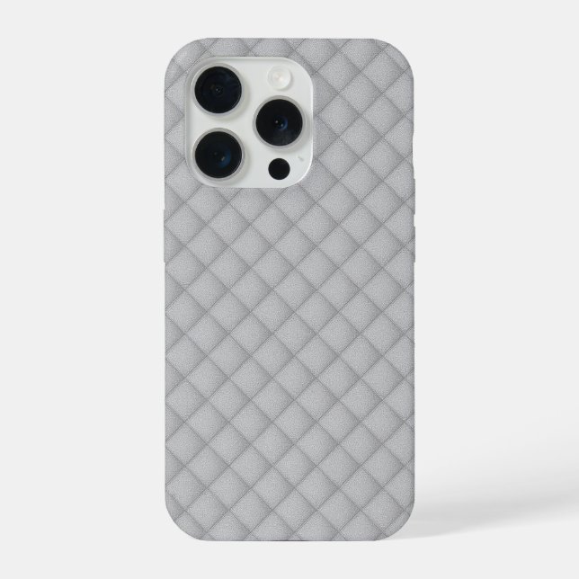 Coque iPhone Texture Noir Élégant et Stylé (Verso)