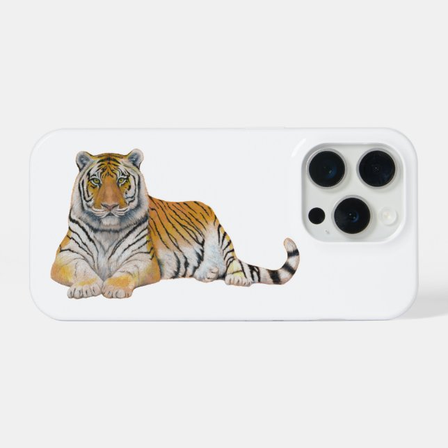 Coque iPhone Tiger (Verso Horizontal)