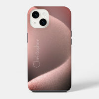 Titane bronze Acier inoxydable Impression iphone 1