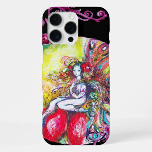Coque iPhone 16 Pro Max TITANIE ASSIS SUR UN FLEUVE ROUGE Rose FLEUVE