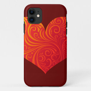coque iphone tourbillonnant de coeur
