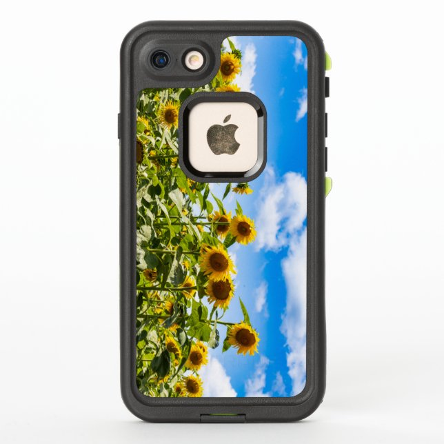 Coque iphone tournesol (Dos)