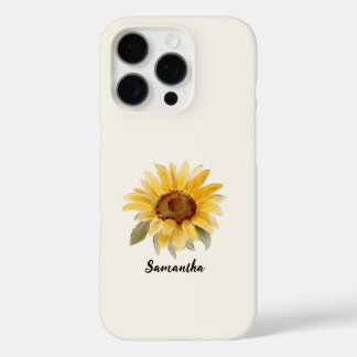 Coque iphone tournesol