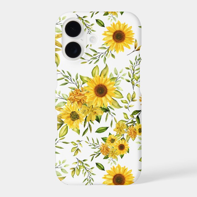 Coque iPhone Tournesol 8 (Verso)