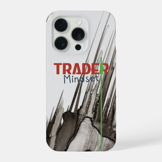 Coque iPhone Trader Mindset – Discipline, Focus, Trading Psycho (Verso)