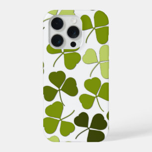 Trèfle vert dans une variété de nuances