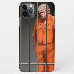 Coque iPhone 11Pro Max Trump en prison iPhone 11 Pro Max Slim Fit Coque,