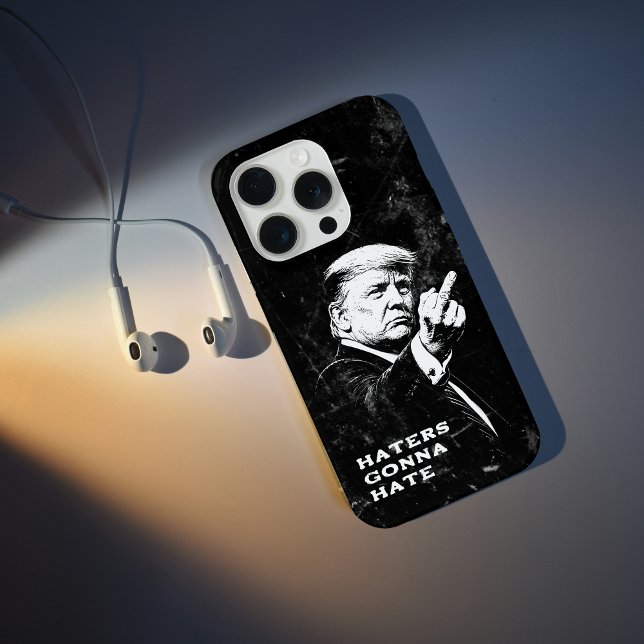 Coque iPhone Trump Middle Finger 2026 Meme Funny (Créateur téléchargé)