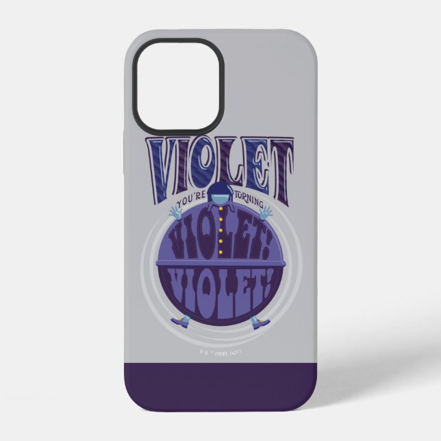 Coque iPhone Tu deviens Violet, Violet ! (Verso)