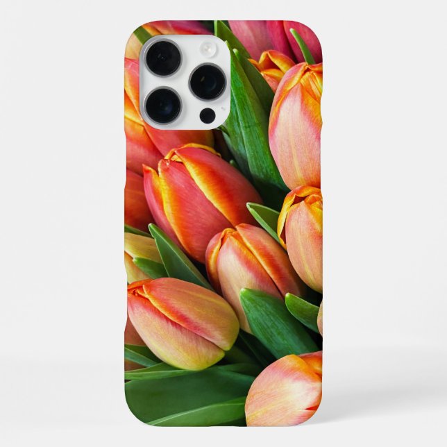 Coque iPhone Tulipes (Verso)