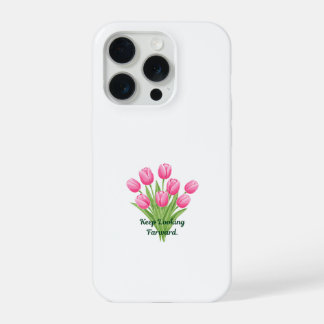 Tulipes roses élégantes Citation motivationnelle b