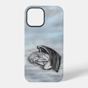 Coque iPhone 12 Pro Un Ange endormi sur les nuages des cieux